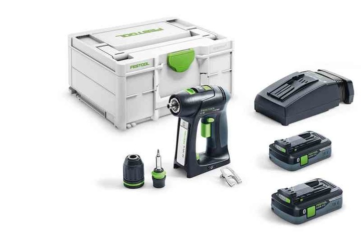 FESTOOL Baterijska bušilica/odvijač C 18 HPC 4,0 I-Plus