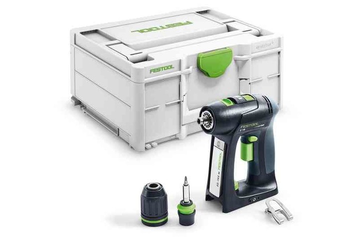 FESTOOL Baterijska bušilica/odvijač C 18-Basic