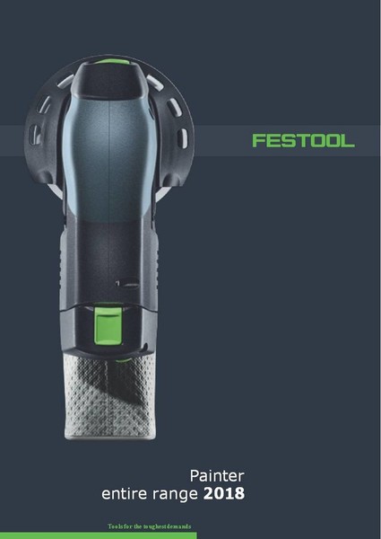 Festool Painters 2018