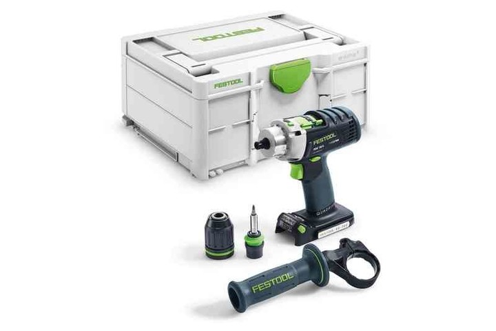 FESTOOL Baterijska bušilica-odvrtač QUADRIVE PDC 18/4 Li-Basic