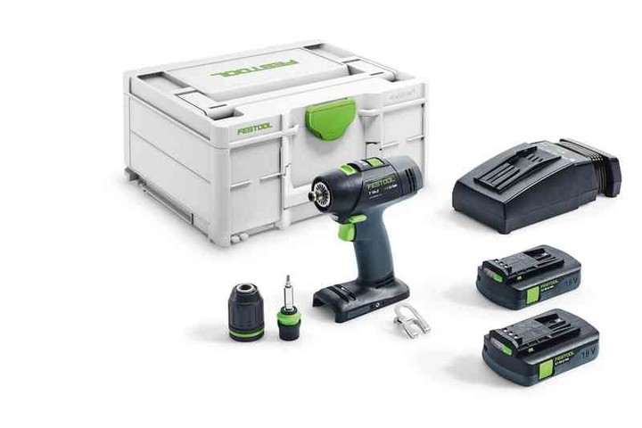 FESTOOL Baterijska bušilica T 18+3 C 3,1-Plus