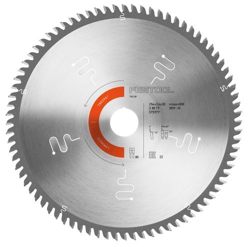 Posebne testere(aluminijum) 254x2,4x30 TF80 L