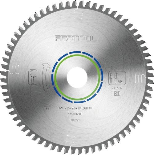 Posebne testere(aluminijum) 225x2,6x30 TF68